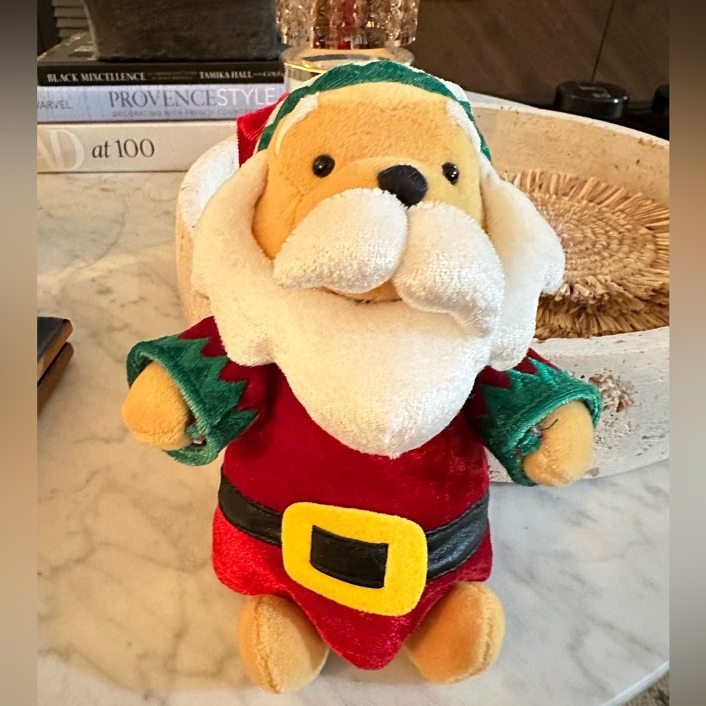 Rare NWT Collectible Disney Winnie The Pooh Santa